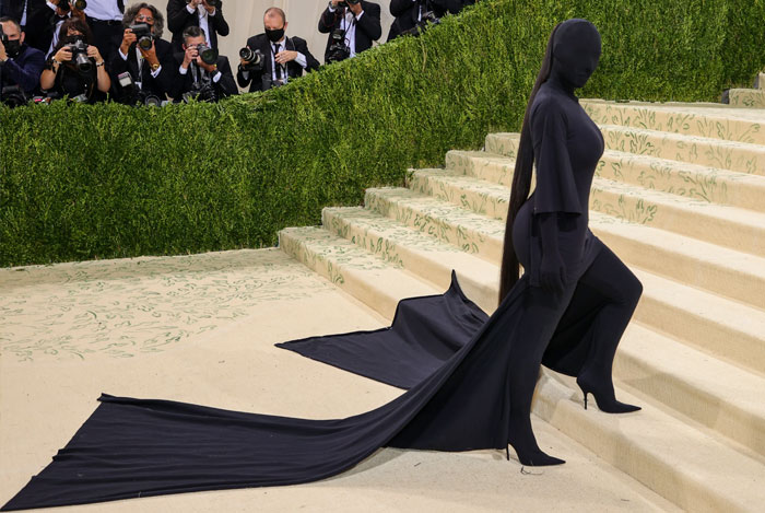 Kim Kardashian West at the 2021 Met Gala